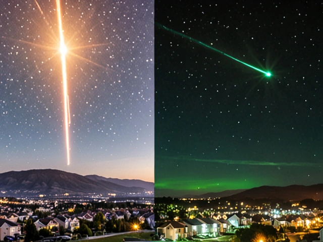 Fenômeno Luminoso de Meteoro Encanta Moradores de Norte a Sul do Piauí