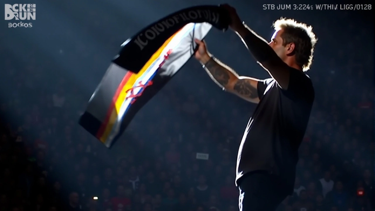 Rock In Rio 2024: Vocalista do Avenged Sevenfold Provoca Reação Ao Exibir Bandeira do Corinthians