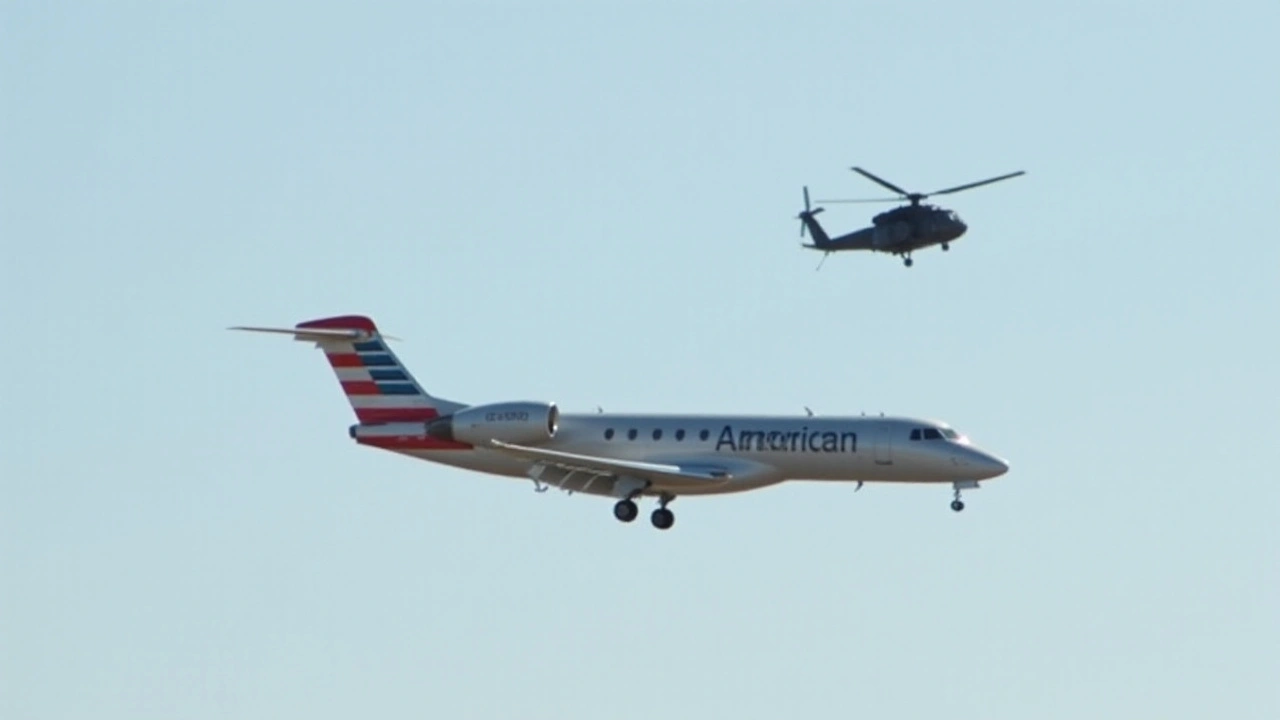 Colisão Fatal entre Avião da American Airlines e Helicóptero Militar em Washington D.C.